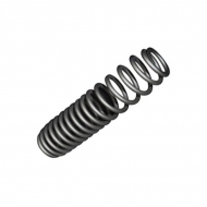 gray paint compression spring