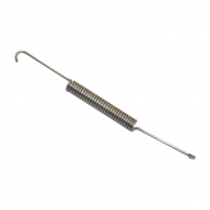  White Zinc Tension Spring